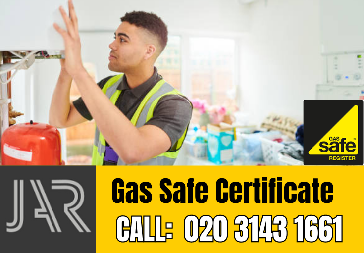 gas safe certificate Aldgate