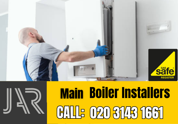 Main boiler installation Aldgate